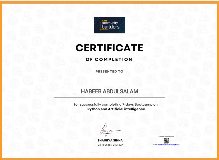 Certificate 2